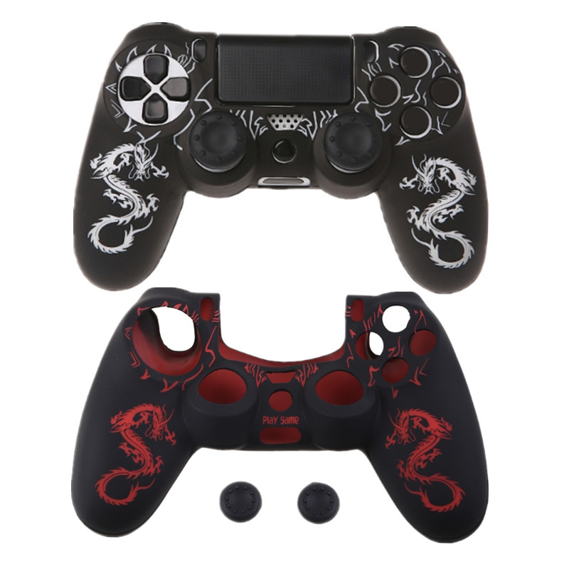 Tech Accessories Case - PS4 컨트롤러용 실리콘 소프트 컨트롤러 커버