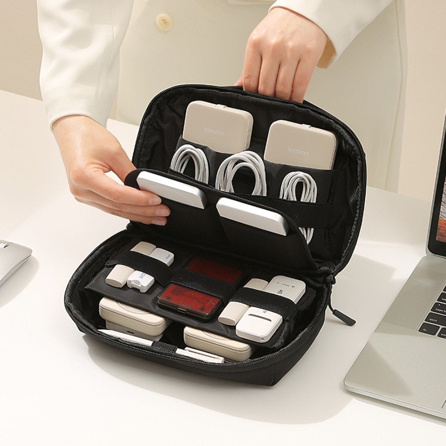 Tech Accessories Gifts For Men - 휴대용 여행용 케이블 정리함, 전자제품 보관