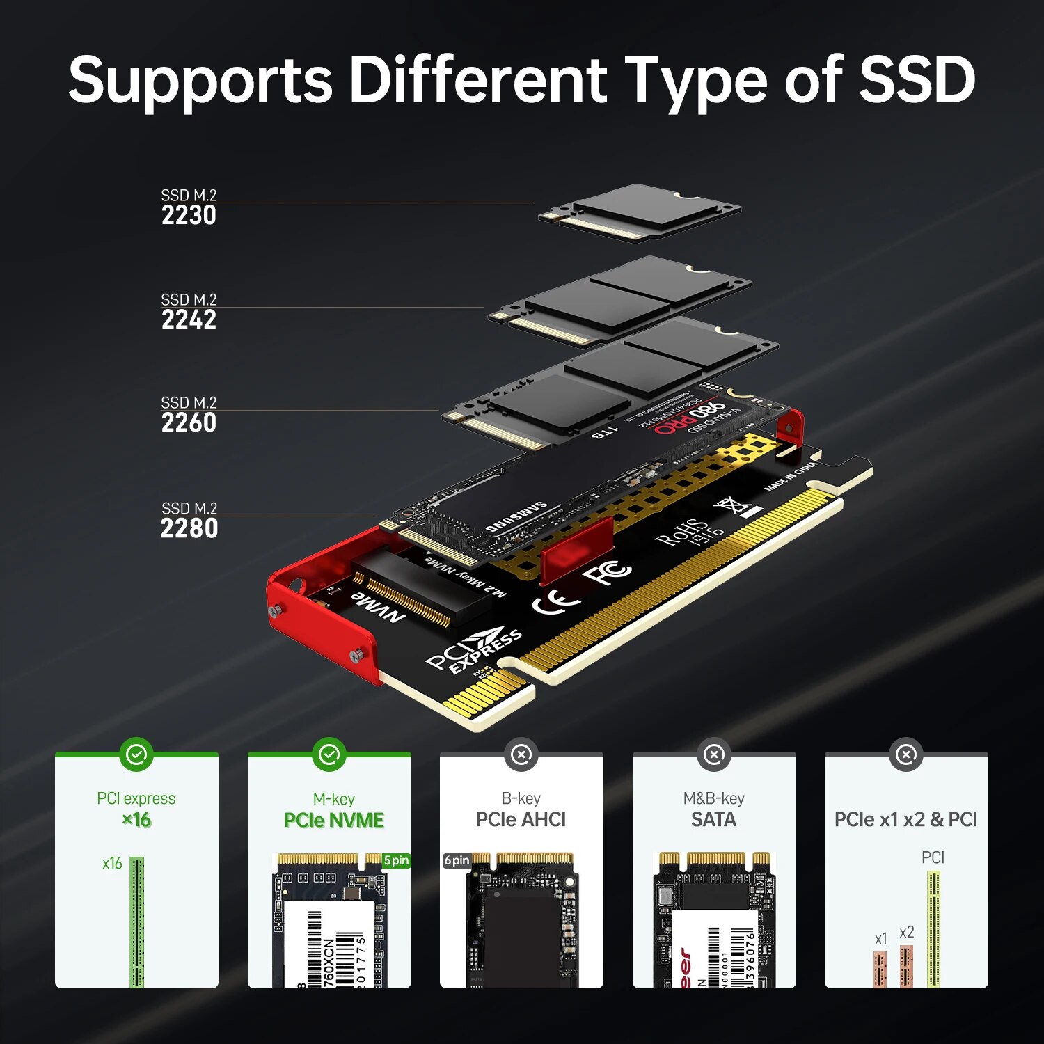 JEYI M.2 NVMe-PCIe 4.0 X16 어댑터 - Samsung Ssd 990 Pro 리뷰 및 가격