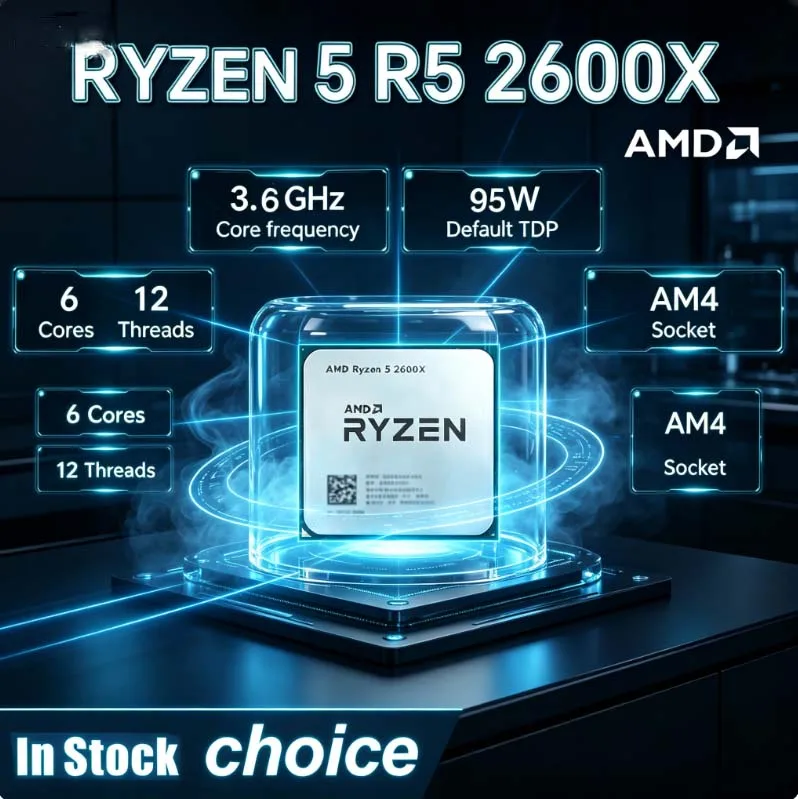 AMD 라이젠 5 2600X 게이밍 프로세서 6코어 1 - Amd Cpu Ryzen 5 리뷰 및 가격