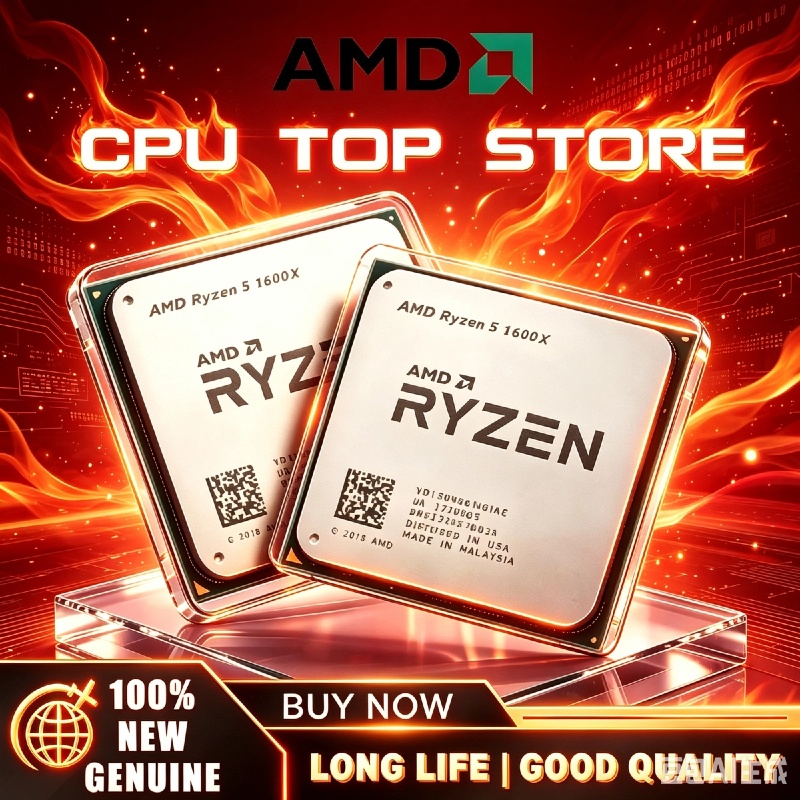재고 있음 새 상품 정품 AMD 라이젠 5 1600X  - Amd Cpu Ryzen 5 리뷰 및 가격