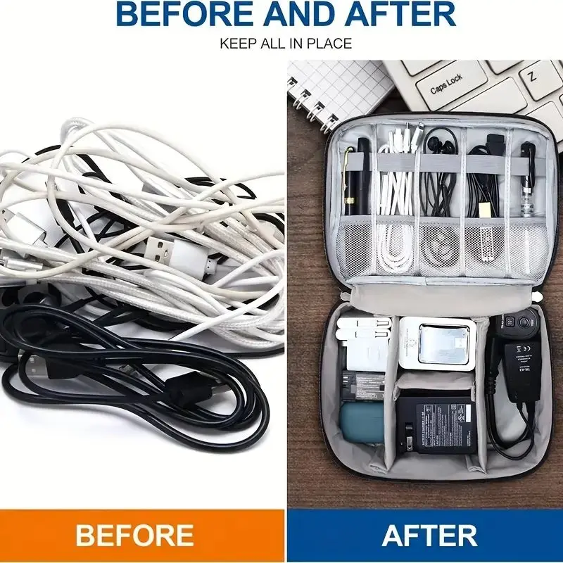 전자 액세서리 케이블 이어폰 보관용 휴대용 기술 정리  - Tech Accessories Types 리뷰 및 가격