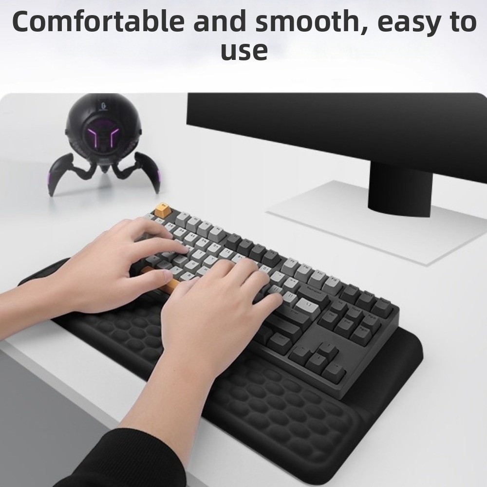 쉬운 타이핑 논슬립 인체공학적 컴퓨터 키보드 스탠드 기 - Keyboard Wrist Pad Leather 리뷰 및 가격
