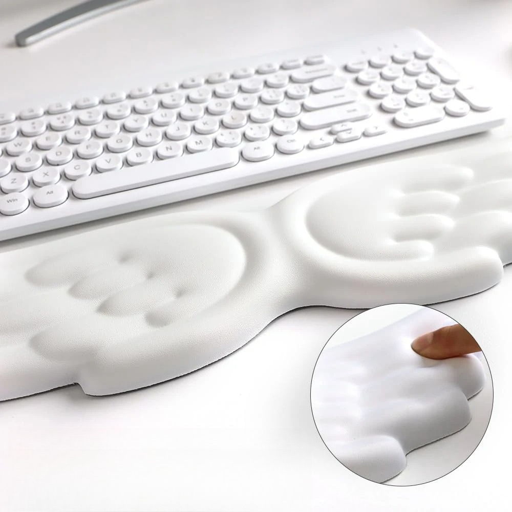 마우스패드 인체공학적 엔젤 키보드 손목 받침대 및 마우 - Keyboard Wrist Pad Leather 리뷰 및 가격