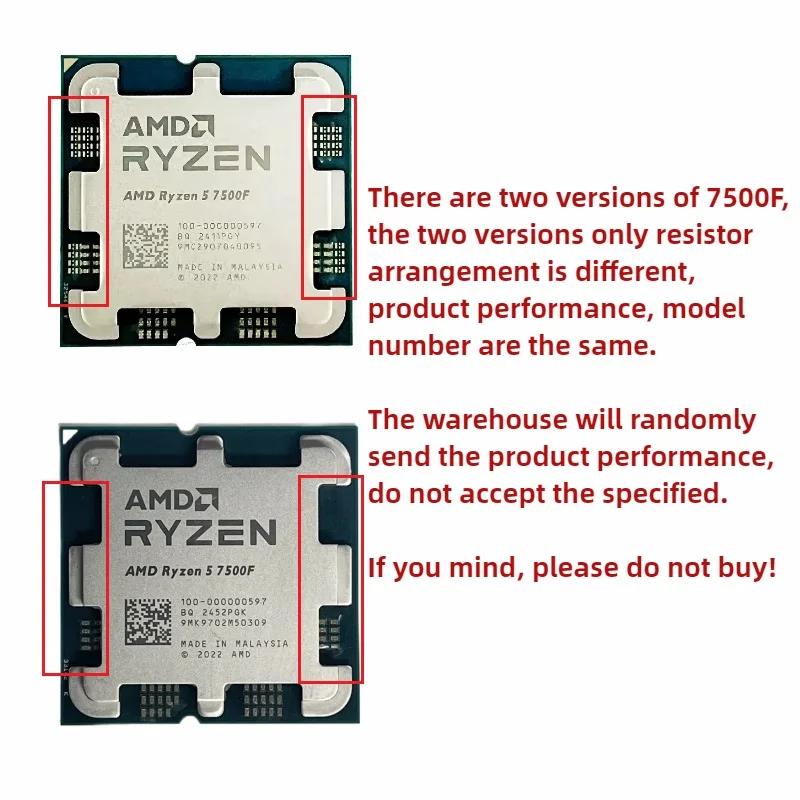 AMD 라이젠 5 7500F 3.7GHz 6코어 12스 - Amd Cpu Ryzen 5 리뷰 및 가격