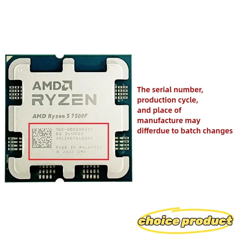 AMD 라이젠 5 7500F 3.7GHz 6코어 12스 - Amd Cpu Ryzen 5 리뷰 및 가격