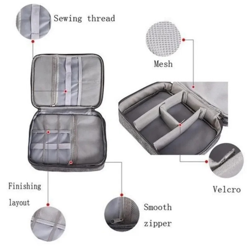 전자제품 정리함 여행용 케이스 방수 케이블 정리 가방  - Tech Accessories Case 리뷰 및 가격