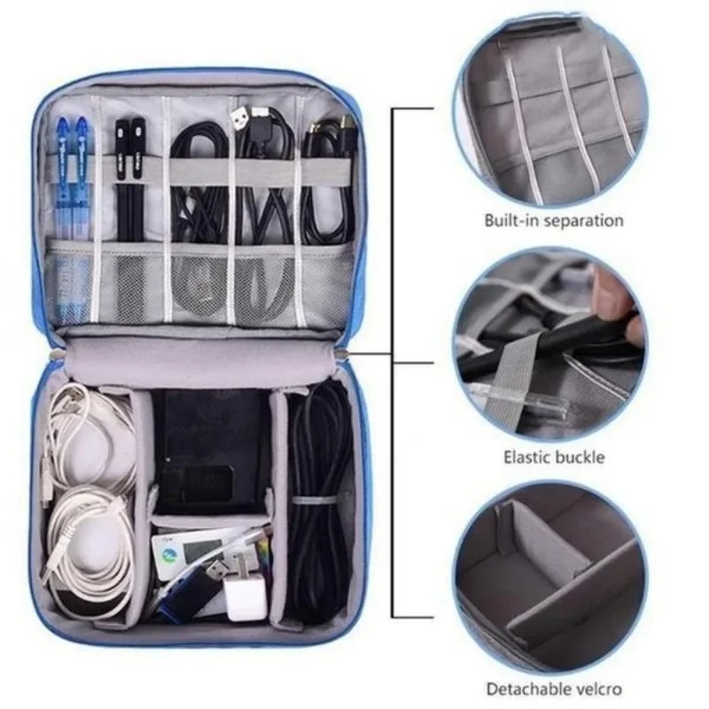 전자제품 정리함 여행용 케이스 방수 케이블 정리 가방  - Tech Accessories Case 리뷰 및 가격