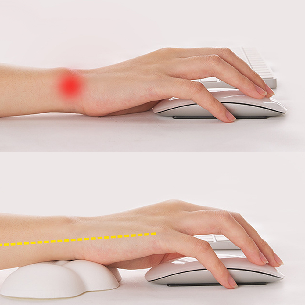 손목 받침대가 있는 마우스 패드 키보드 클라우드 미끄럼 - Keyboard Wrist Pad Leather 리뷰 및 가격