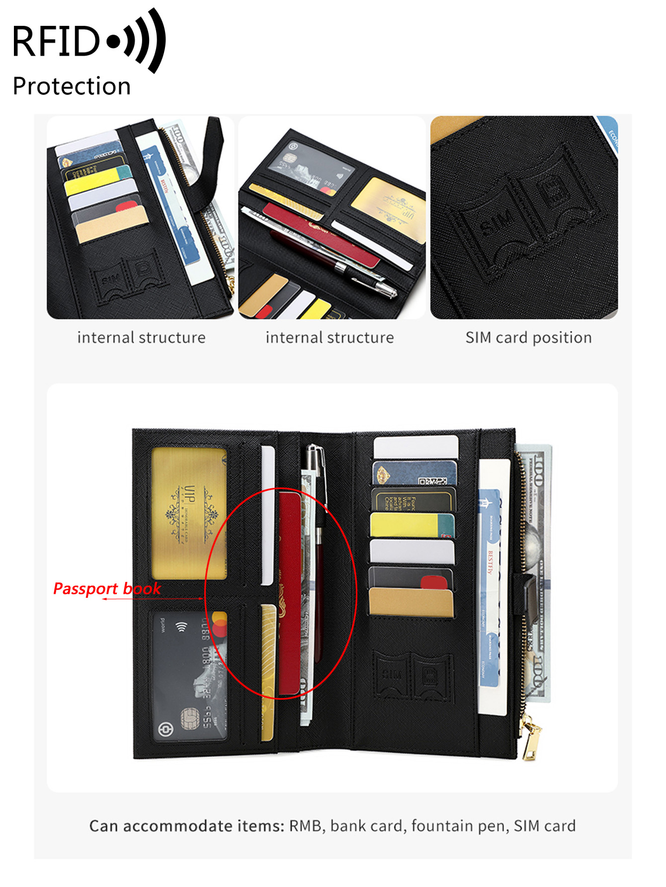 세련된 PU 가죽 비행기 패턴 RFID 여행용 여권 커 - Useful Tech Accessories 리뷰 및 가격