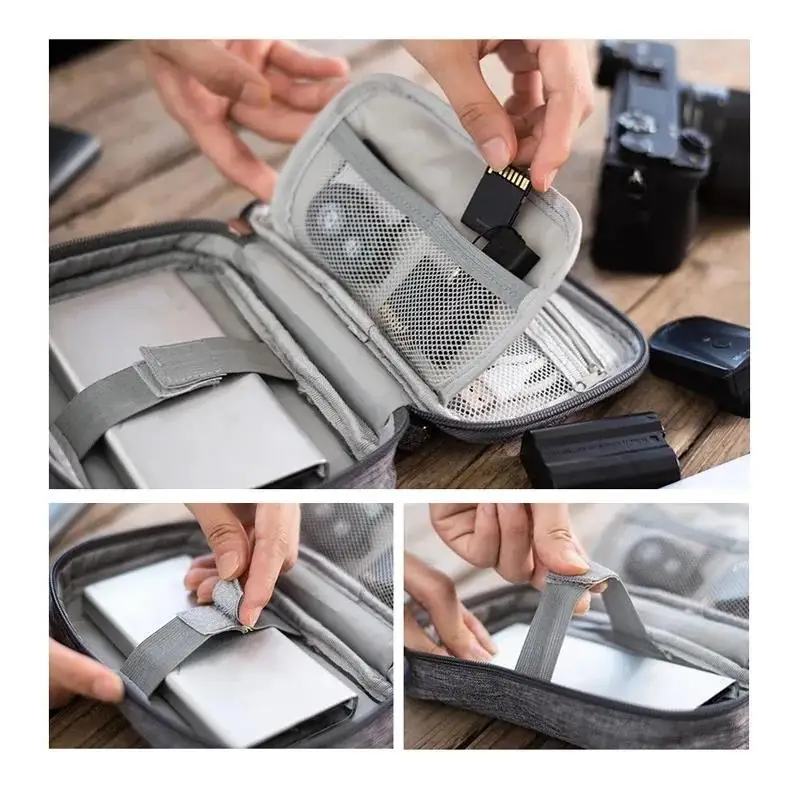 다목적 케이블 보관 가방 전자 정리함 디지털 충전기 와 - Tech Accessories Case 리뷰 및 가격