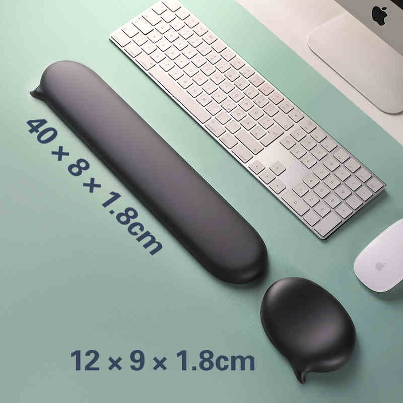 마우스 패드 용 마우스 패드 실리콘 손목 받침대 지원  - Keyboard Wrist Pad Leather 리뷰 및 가격