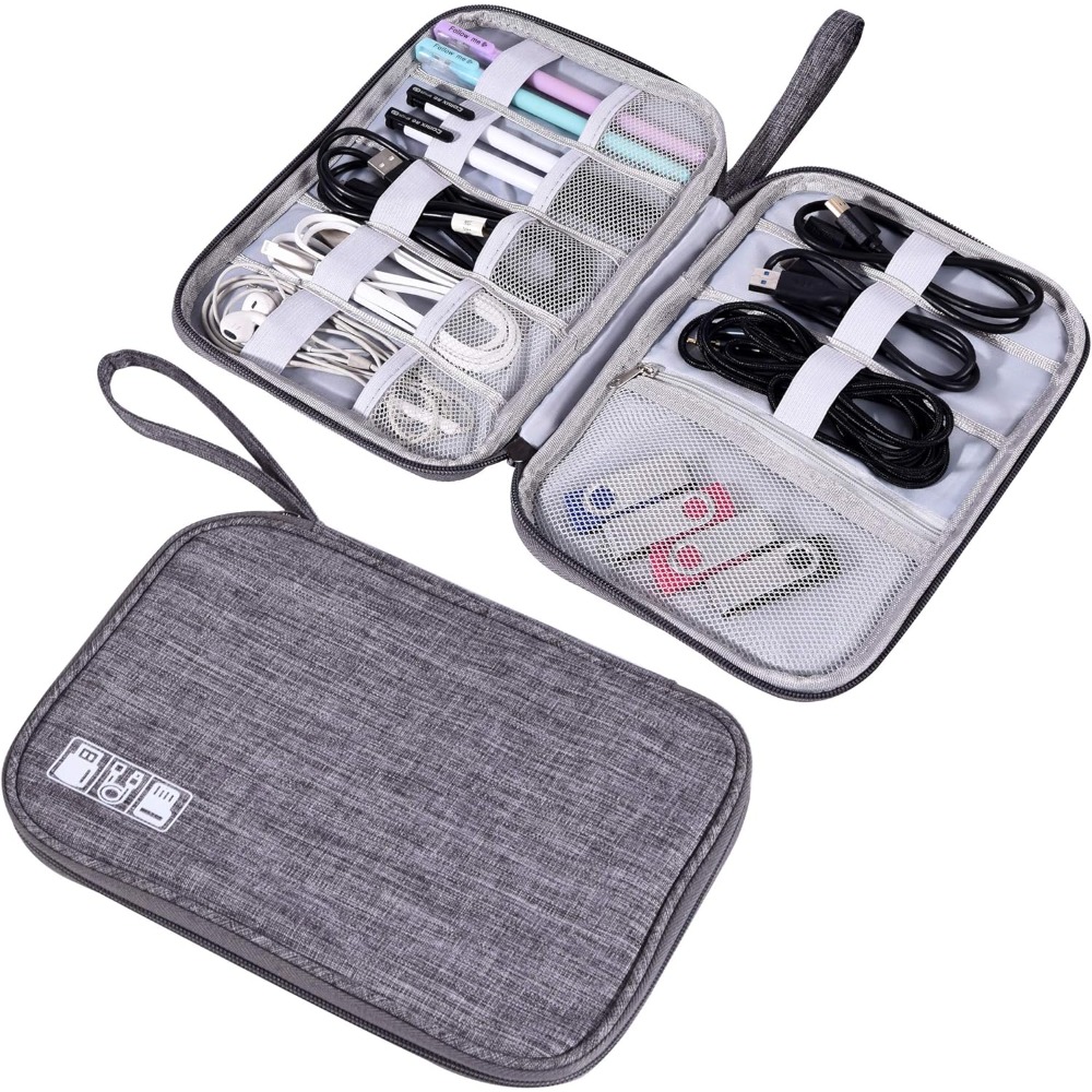 전자제품 정리 가방 방수 휴대용 파우치 여행 가방 범용 - Tech Accessories Case 리뷰 및 가격