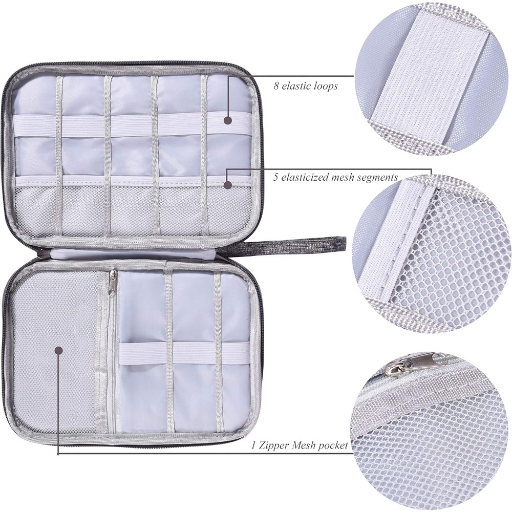 전자제품 정리 가방 방수 휴대용 파우치 여행 가방 범용 - Tech Accessories Case 리뷰 및 가격