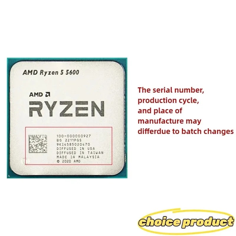 AMD 라이젠 5 5600 100% 새 제품 및 정품  - Amd Cpu Ryzen 5 리뷰 및 가격