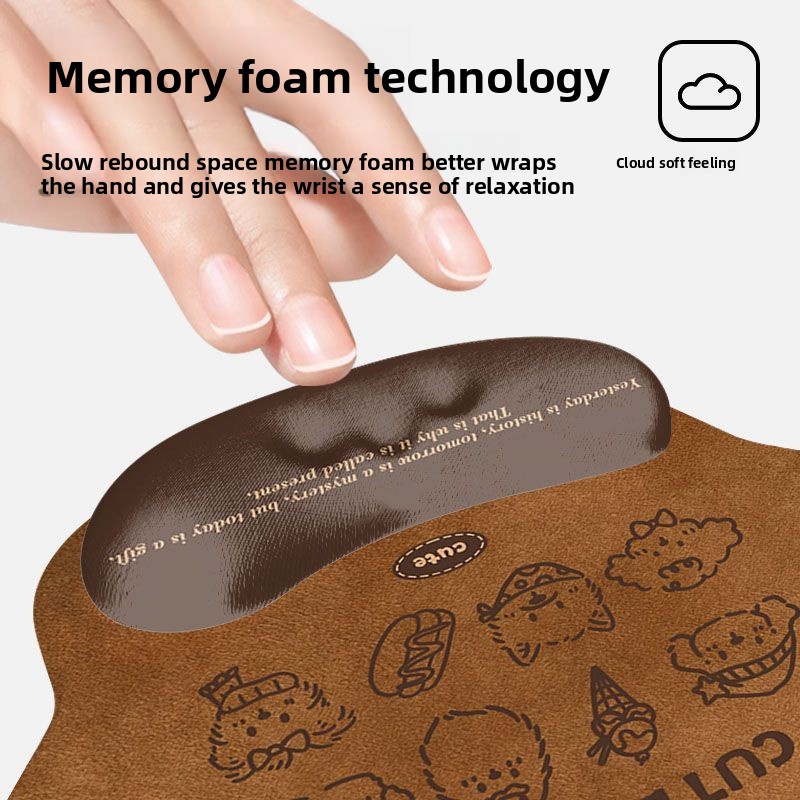 만화 귀여운 마우스 패드 강아지 손목 보호대 2in1  - Keyboard Wrist Pad Leather 리뷰 및 가격