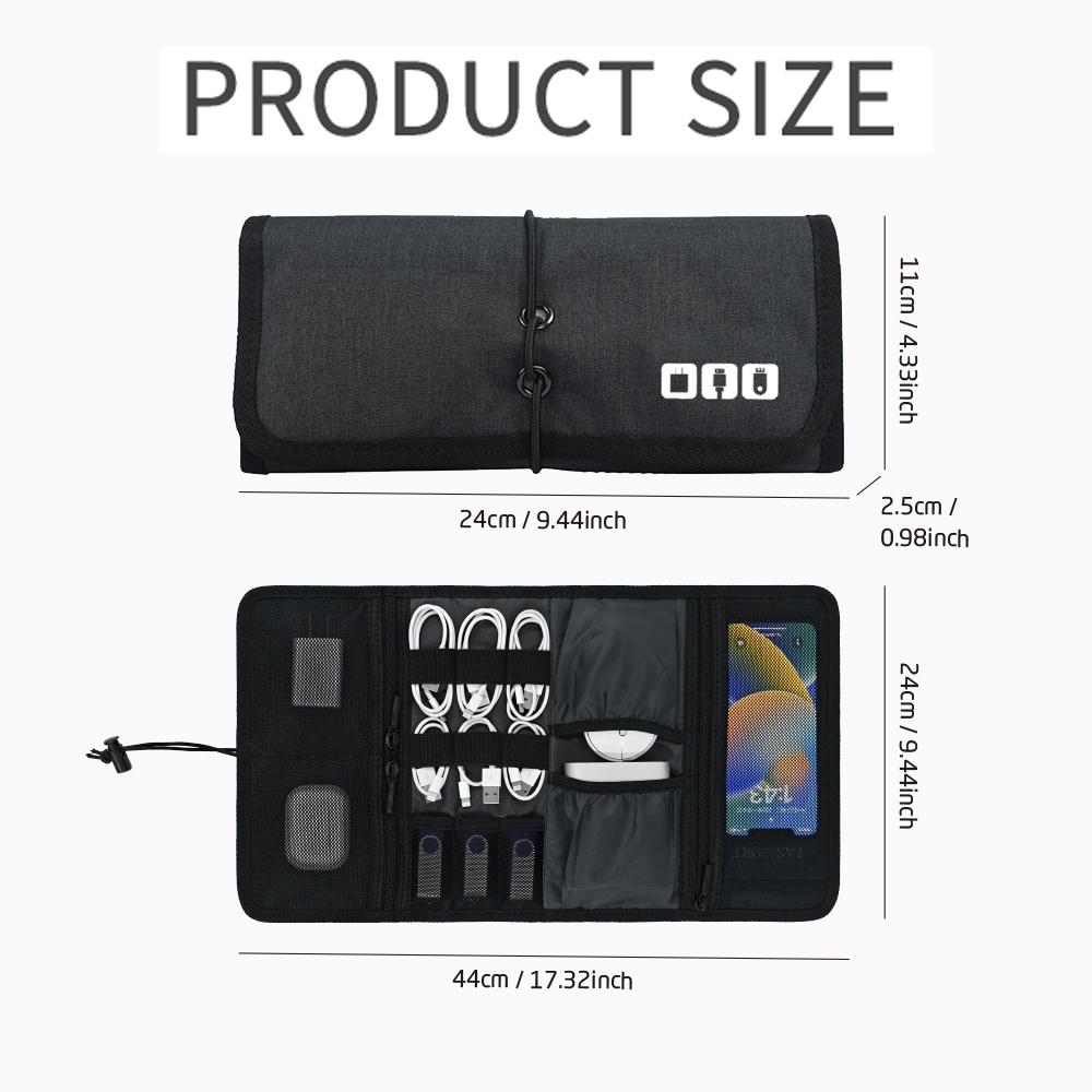 테크 오거나이저 가방 케이블 보관 케이스 여행용 전자제 - Tech Accessories Case 리뷰 및 가격