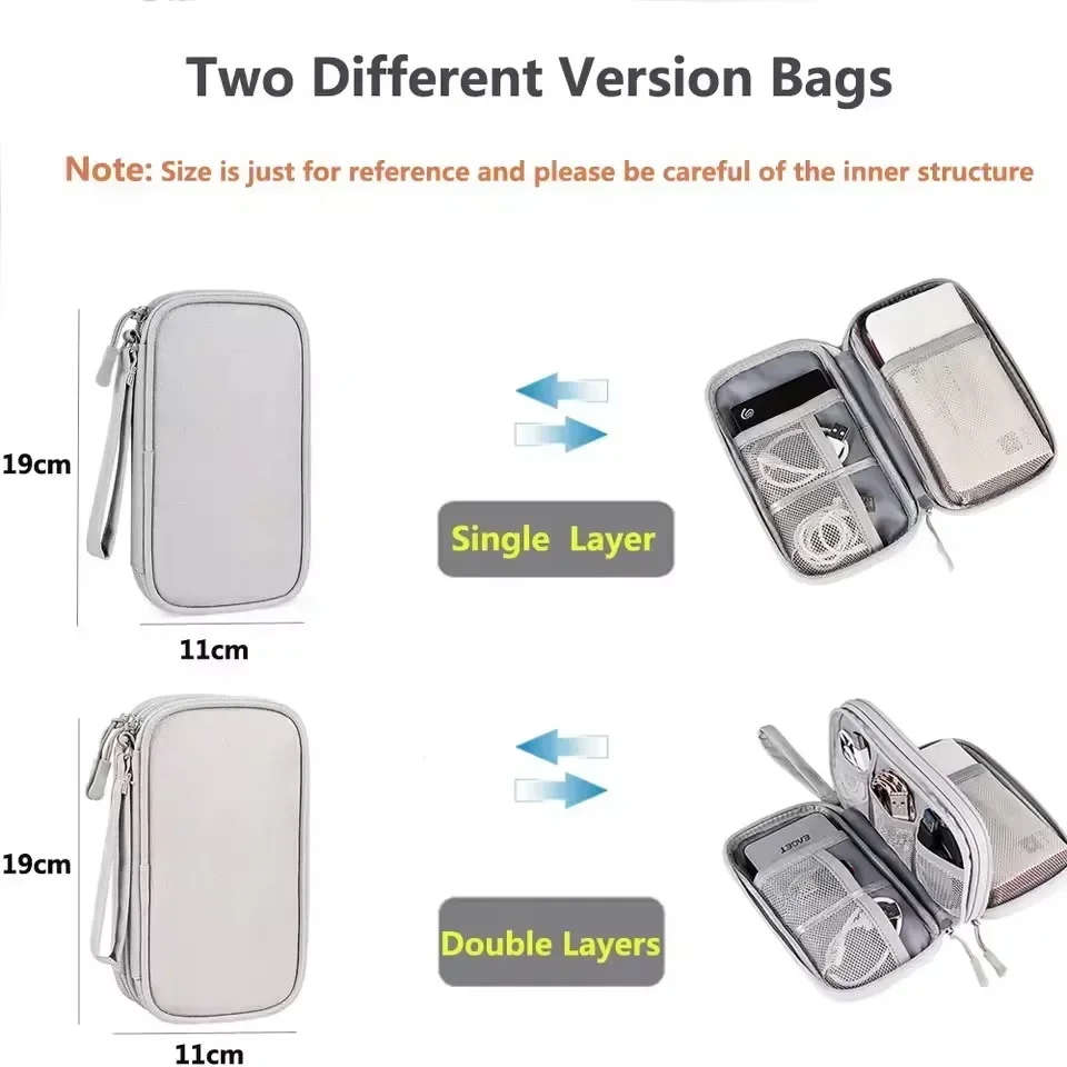 여행용 케이블 가방 휴대용 디지털 보관 파우치 충전기  - Tech Accessories Case 리뷰 및 가격