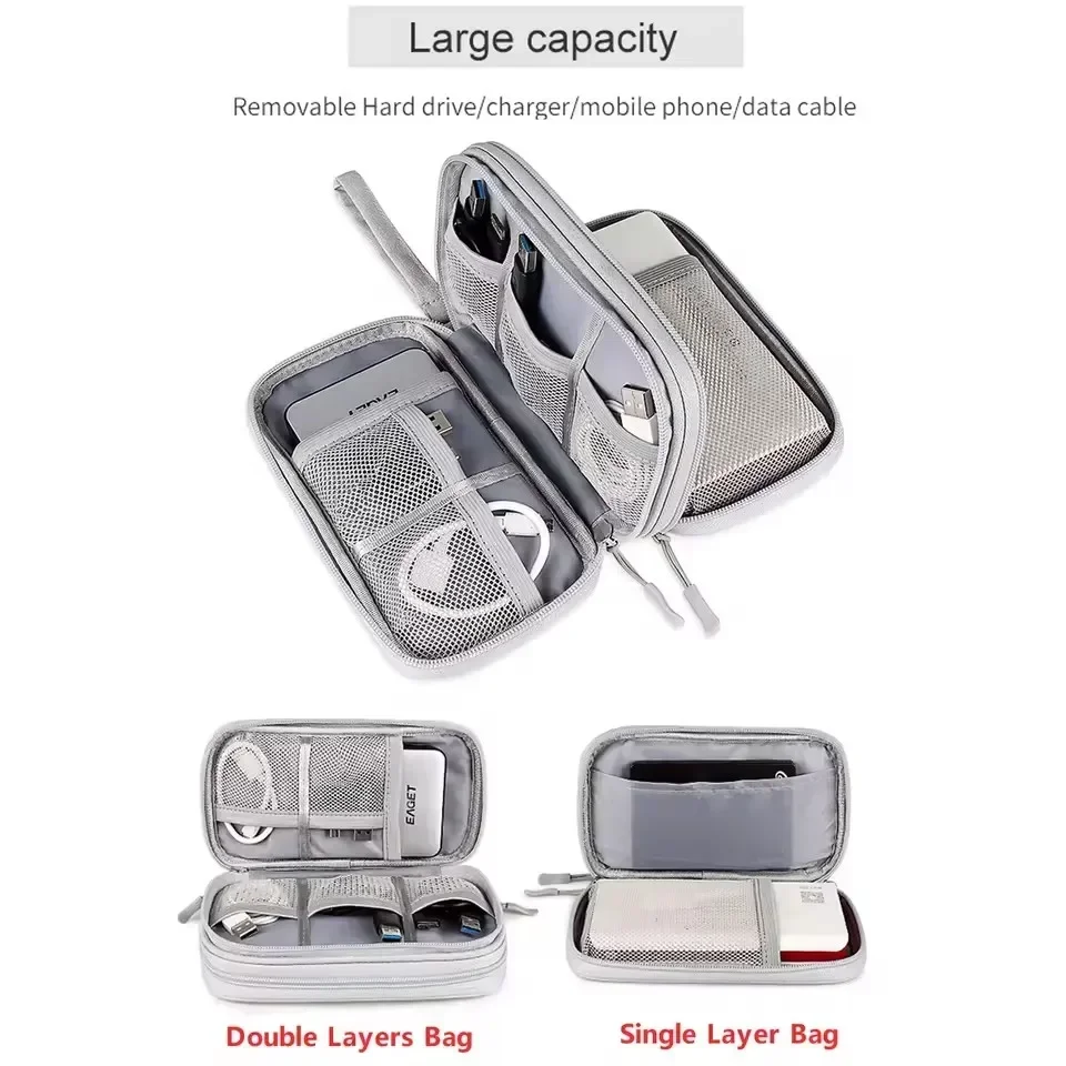 여행용 케이블 가방 휴대용 디지털 보관 파우치 충전기  - Tech Accessories Case 리뷰 및 가격