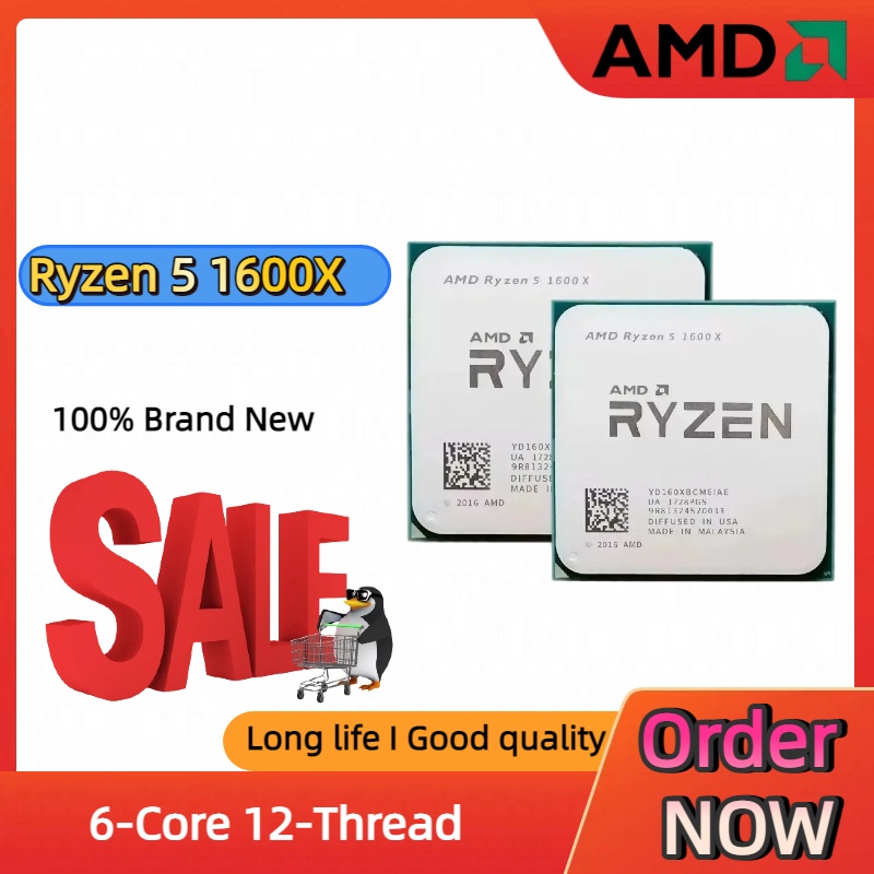 오리지널 및 새 상품 100% Ryzen 5 1600X - Amd Cpu Ryzen 5 리뷰 및 가격