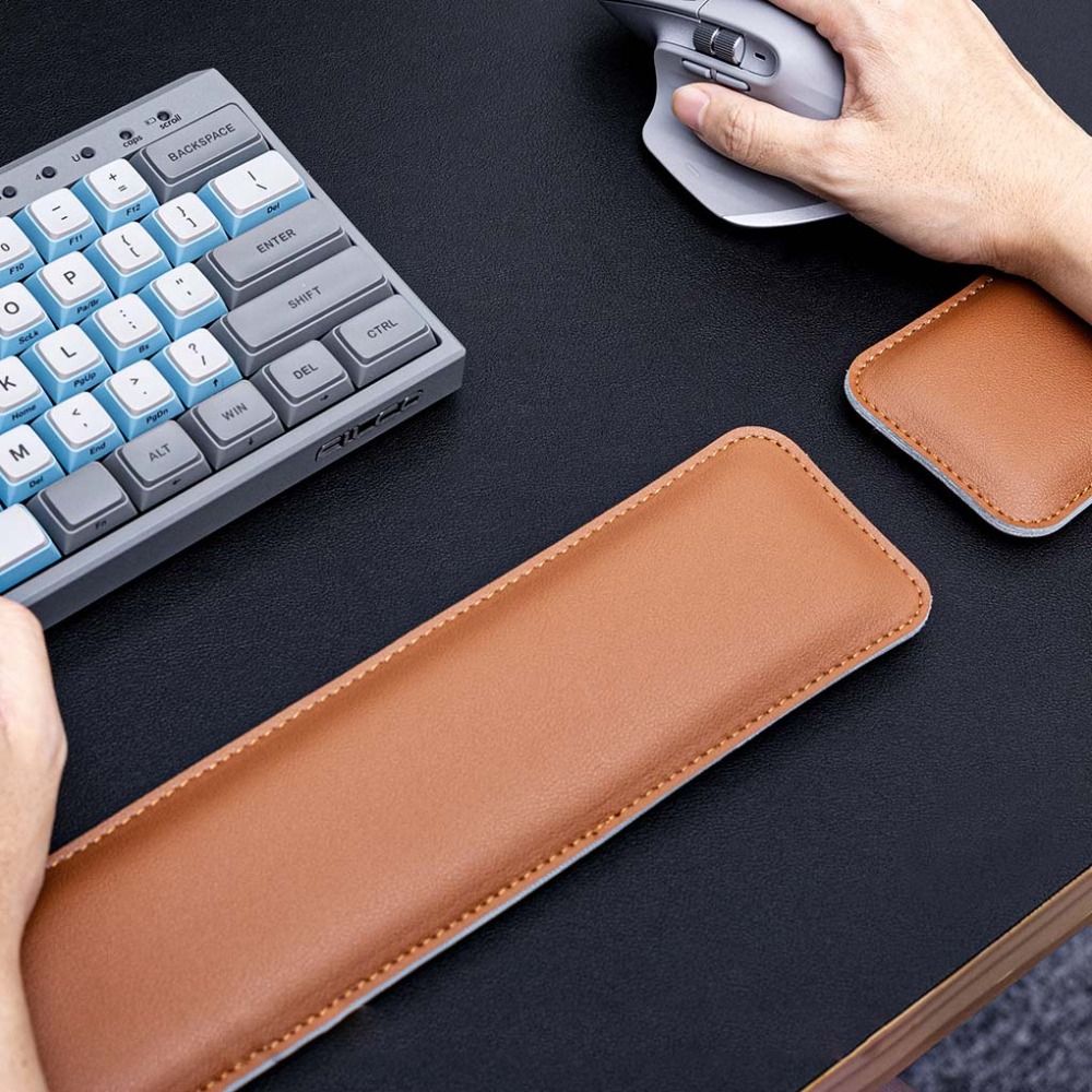 휴대용 가죽 마우스 패드 대형 양면 키보드 손목 패드  - Keyboard Wrist Pad Leather 리뷰 및 가격