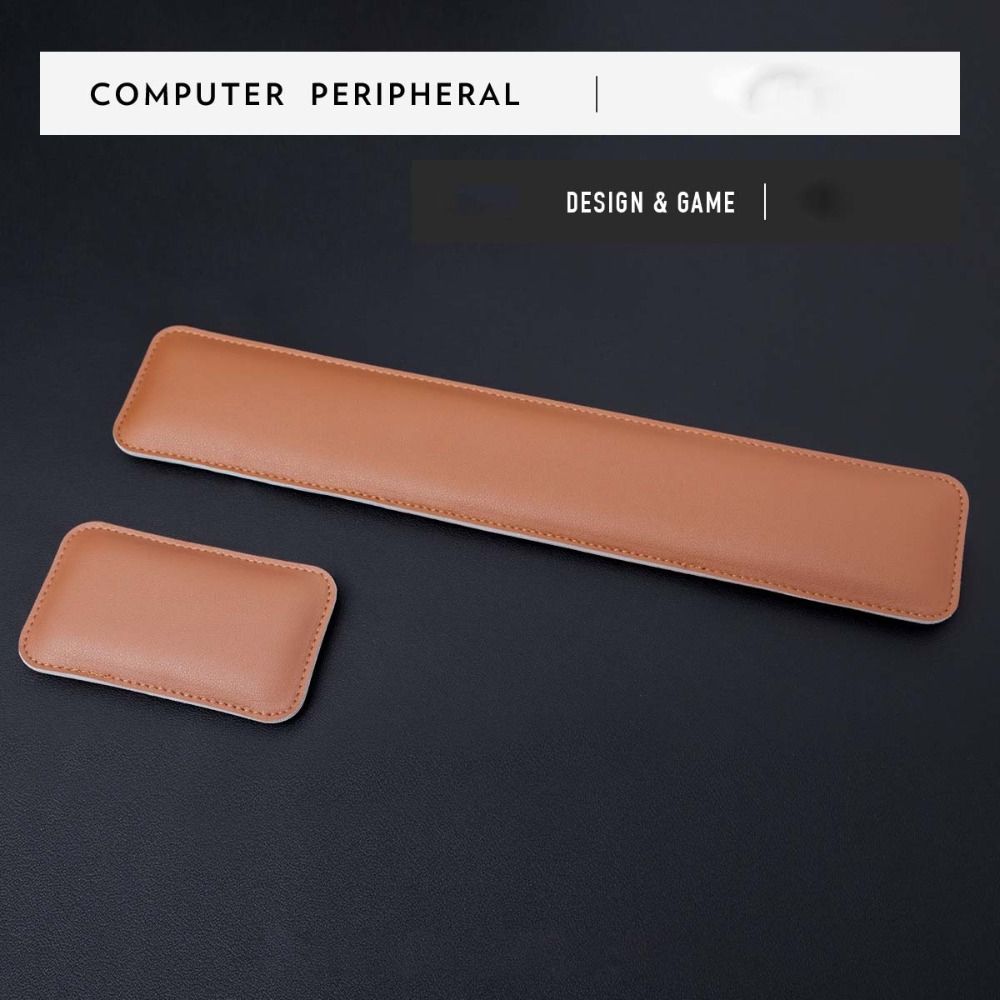 휴대용 가죽 마우스 패드 대형 양면 키보드 손목 패드  - Keyboard Wrist Pad Leather 리뷰 및 가격