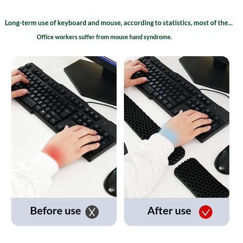 인체공학적 마우스 손목 받침대 패드 키보드 패드 부드럽 - Keyboard Wrist Pad Leather 리뷰 및 가격