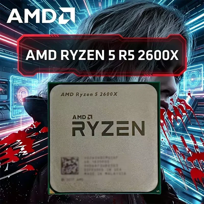 AMD 라이젠 5 2600X CPU 프로세서 12nm  - Amd Cpu Ryzen 5 리뷰 및 가격