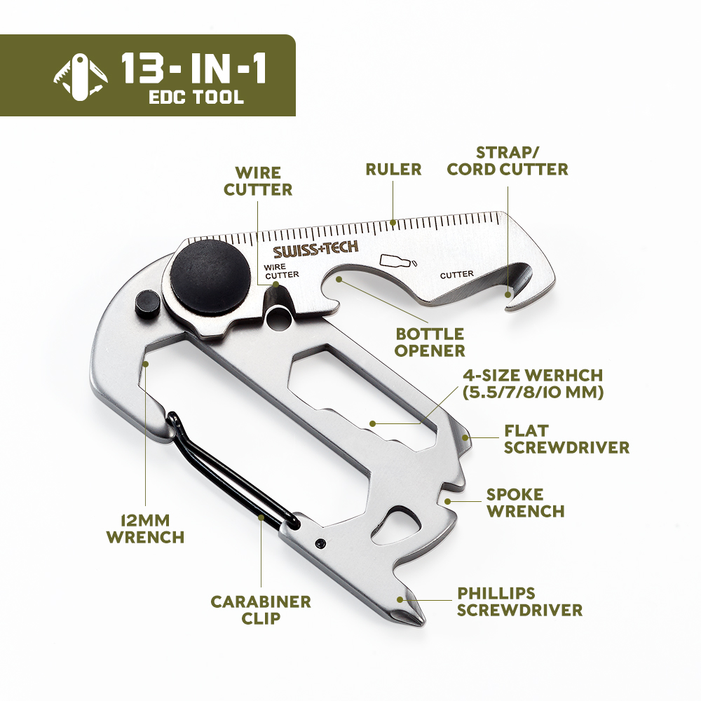 SWISS TECH 13 In 1 미니 Protable - Tech Accessories Kit 리뷰 및 가격