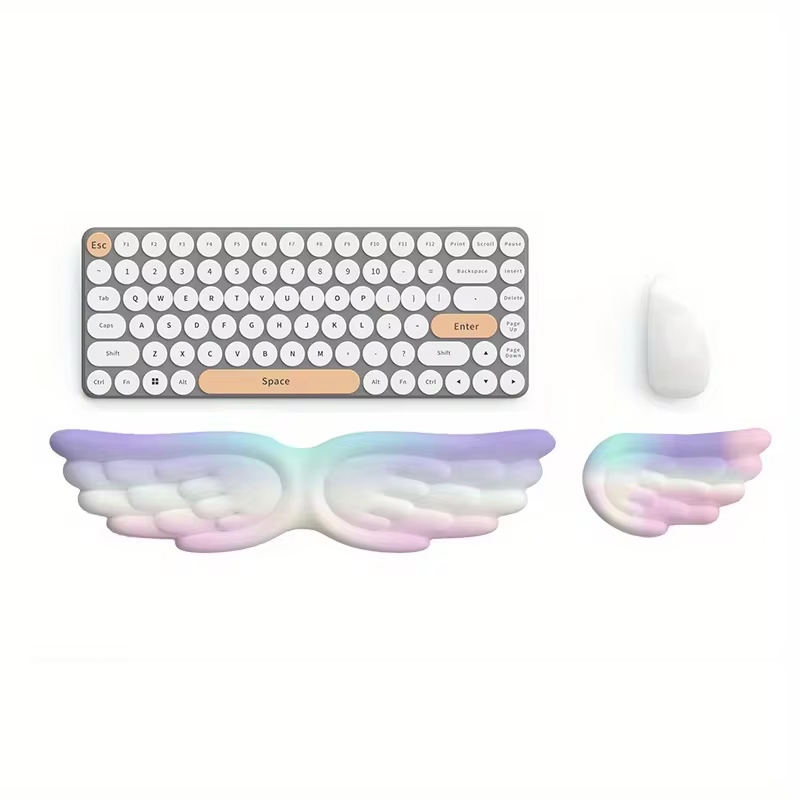 손목 받침대가 있는 마우스 패드 키보드 천사 날개 미끄 - Keyboard Wrist Pad Leather 리뷰 및 가격