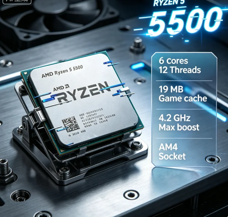 AMD 라이젠 5 5500 R5 5500 6코어 12스 - Amd Cpu Ryzen 5 리뷰 및 가격