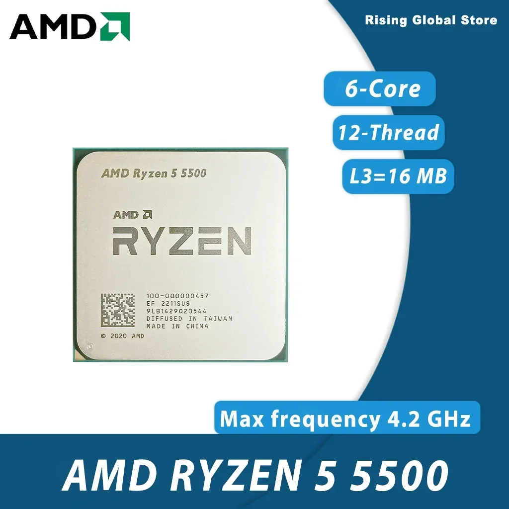 AMD 라이젠 5 5500 R5 5500 6코어 12스 - Amd Cpu Ryzen 5 리뷰 및 가격