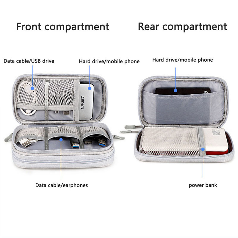 다채로운 색상의 휴대용 여행용 디지털 수납 가방 - 충 - Tech Accessories Case 리뷰 및 가격